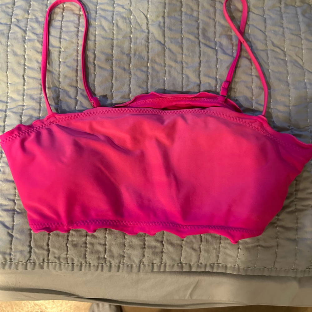Vibrant Pink Bikini Top